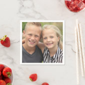 Serviette En Papier Créez votre propre photo (En situation)