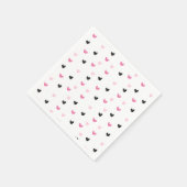 Serviette En Papier Crème de glace Coeurs Scoop Anniversaire Papier de (Coin)