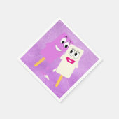 Serviette En Papier Crème glacée (Coin)