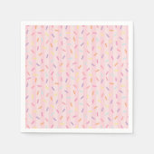 Serviette En Papier Crème glacée Sundae Heres the Scoop Sweet Sprinkin (Devant)