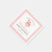 Serviette En Papier Crème glacée Sundae Parsemé de Baby shower d'amour (Coin)