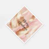 Serviette En Papier Crème rose Tan Southwest Cowgirl Cowhide (Coin)