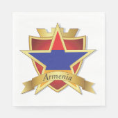 Serviette En Papier Crest arménien (Devant)