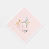 Serviette En Papier Crest Safari (Coin)