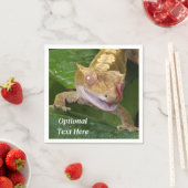 Serviette En Papier Crested Gecko Lizard (En situation)