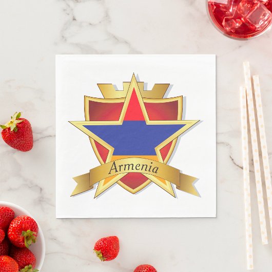 Serviette En Papier Crête d'Arménie