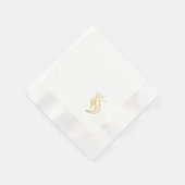 Serviette En Papier Crevettes (Coin)