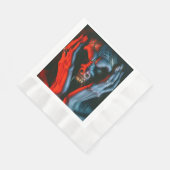Serviette En Papier Criant démon (Coin)