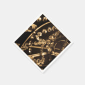 Serviette En Papier Cristaux à rides (Coin)