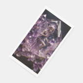 Serviette En Papier Cristaux d'Imaginaire Amethyst Fairy (Coin)