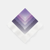 Serviette En Papier cristaux violets (Coin)