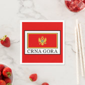 Serviette En Papier Crna Gora (En situation)
