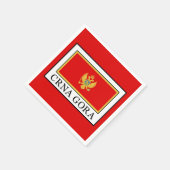 Serviette En Papier Crna Gora (Coin)