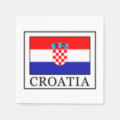 Serviette En Papier Croatie (Devant)