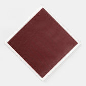 Serviette En Papier Crocodile rouge - Impression (Coin)