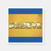 Serviette En Papier Croire (Devant)