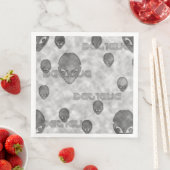 Serviette En Papier Croire Alien (En situation)