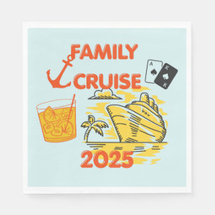 Serviette En Papier Croisière en famille 2025