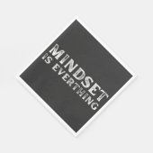 Serviette En Papier Croissance Esprit Entrepreneur Enseignant Fitness  (Coin)