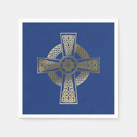 Serviette En Papier croix celtique (Devant)
