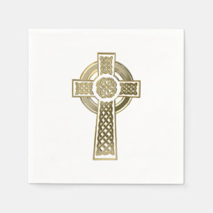 Serviette En Papier Croix celtique