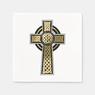 Serviette En Papier Croix celtique