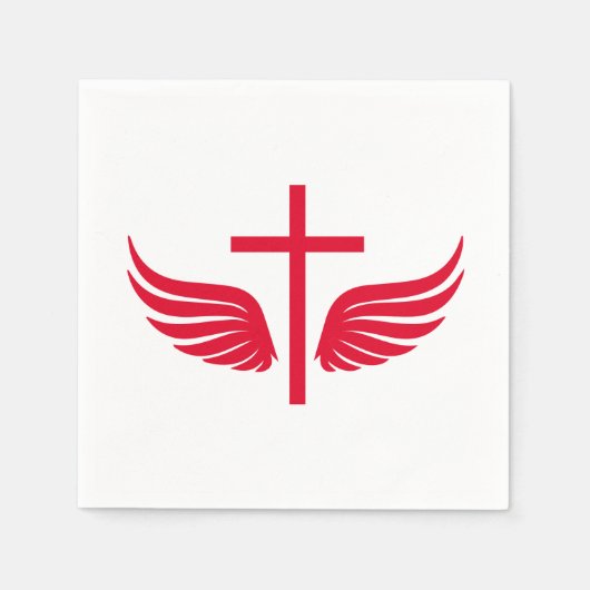 Serviette En Papier Croix chrétienne (Devant)