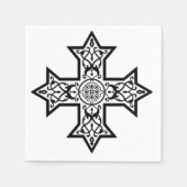 Serviette En Papier Croix copte (Devant)