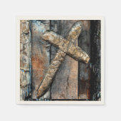 Serviette En Papier Croix de force (Devant)