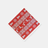 Serviette En Papier Croix de Noël (Coin)