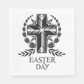 Serviette En Papier Croix de Pâques (Devant)