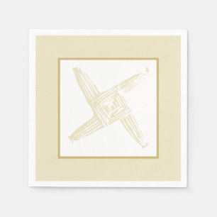 Serviette En Papier Croix de Saint-Brigid