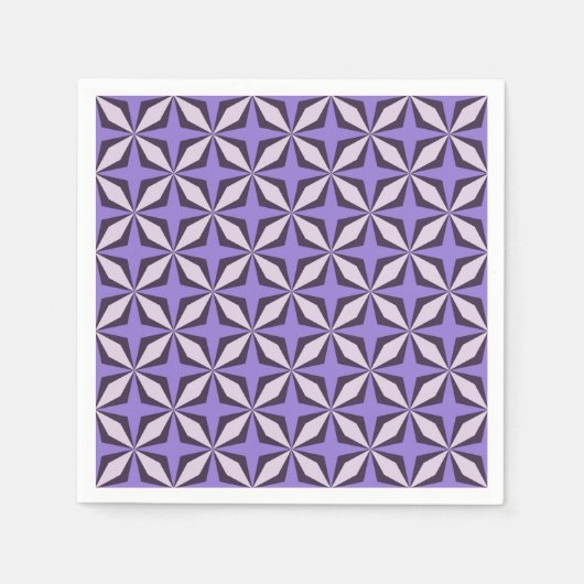 Serviette En Papier Croix de Violet Criss (Devant)