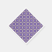 Serviette En Papier Croix de Violet Criss (Coin)