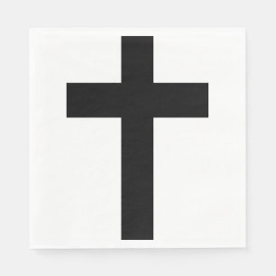 Serviette En Papier Croix du christianisme