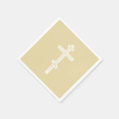 Serviette En Papier Croix orthodoxe (Coin)