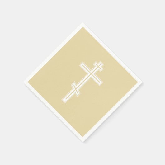 Serviette En Papier Croix orthodoxe (Coin)