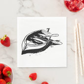 Serviette En Papier Croquis de bateau