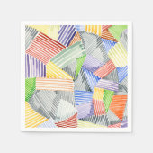 Serviette En Papier Crosshatch Quilt I (Devant)