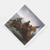 Serviette En Papier Crossing Delaware 1776 : Général George Washington (Coin)