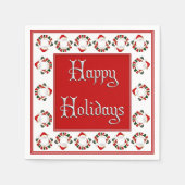 Serviette En Papier Croyez en Père Noël Style 2-Paper Napkins (Devant)