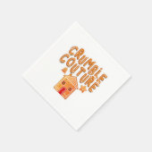 Serviette En Papier Crumer Couture pain d'épices (Coin)