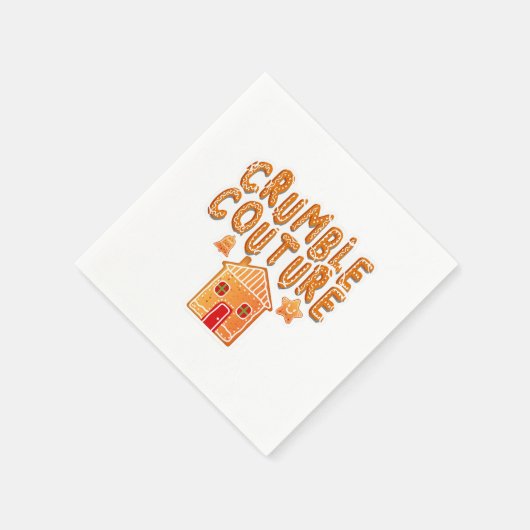 Serviette En Papier Crumer Couture pain d'épices (Coin)