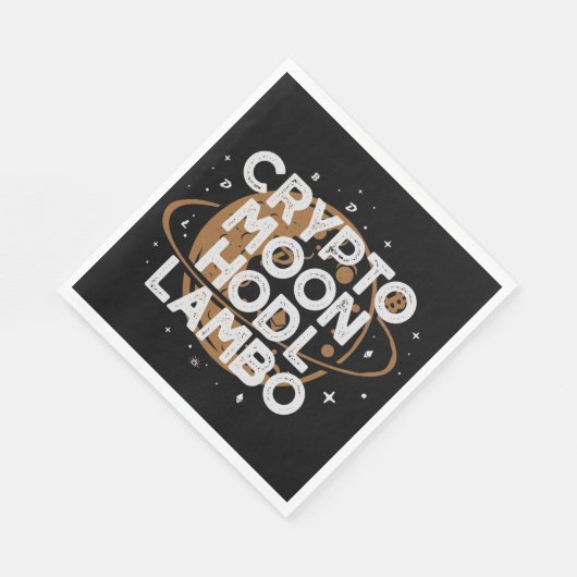 Serviette En Papier Crypto Moon (Coin)