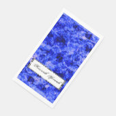 Serviette En Papier Crystallié par Kenneth Yoncich (Coin)