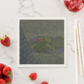 Serviette En Papier Cthulhu (En situation)