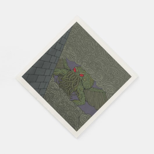 Serviette En Papier Cthulhu (Coin)