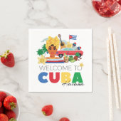 Serviette En Papier Cuba (En situation)
