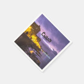 Serviette En Papier Cuba La Havane La Nuit (Coin)