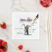Serviette En Papier Cuba Libre (En situation)